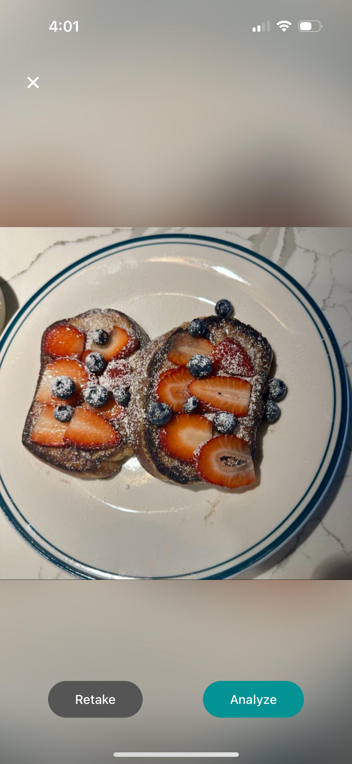 Kalo Food Photo Analysis
